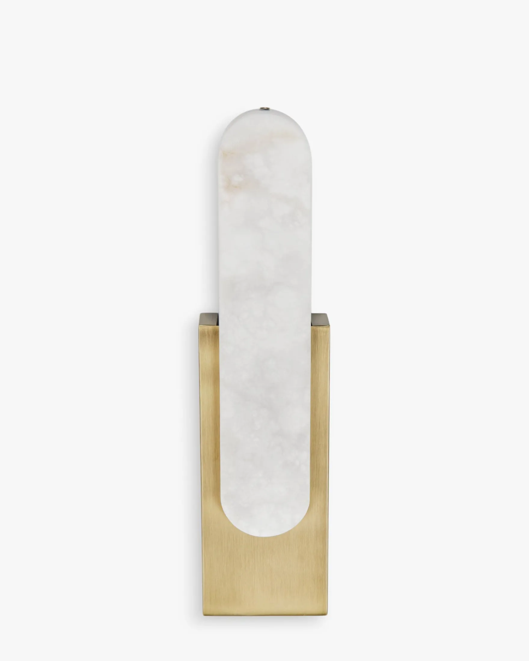 Applique murale, Jade & métal doré, L40 Flatiron