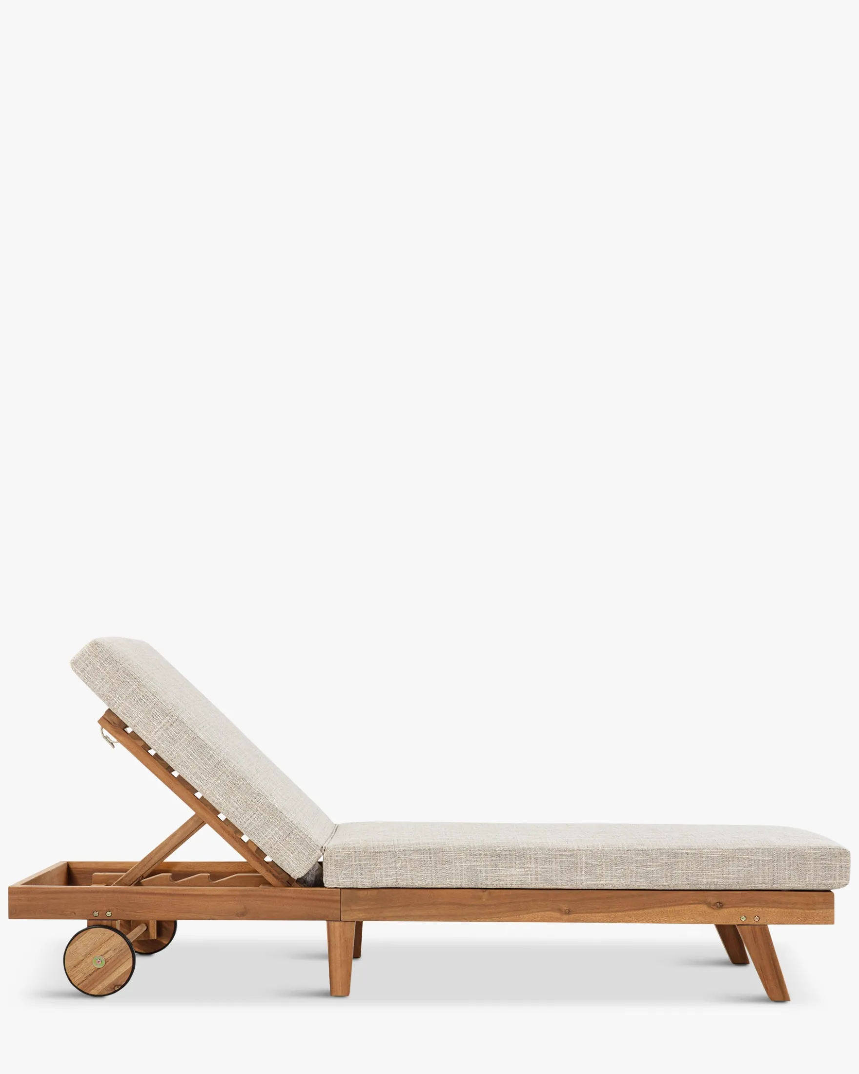 Bain de soleil, Beige etna & bois d'acacia, L200 Bali