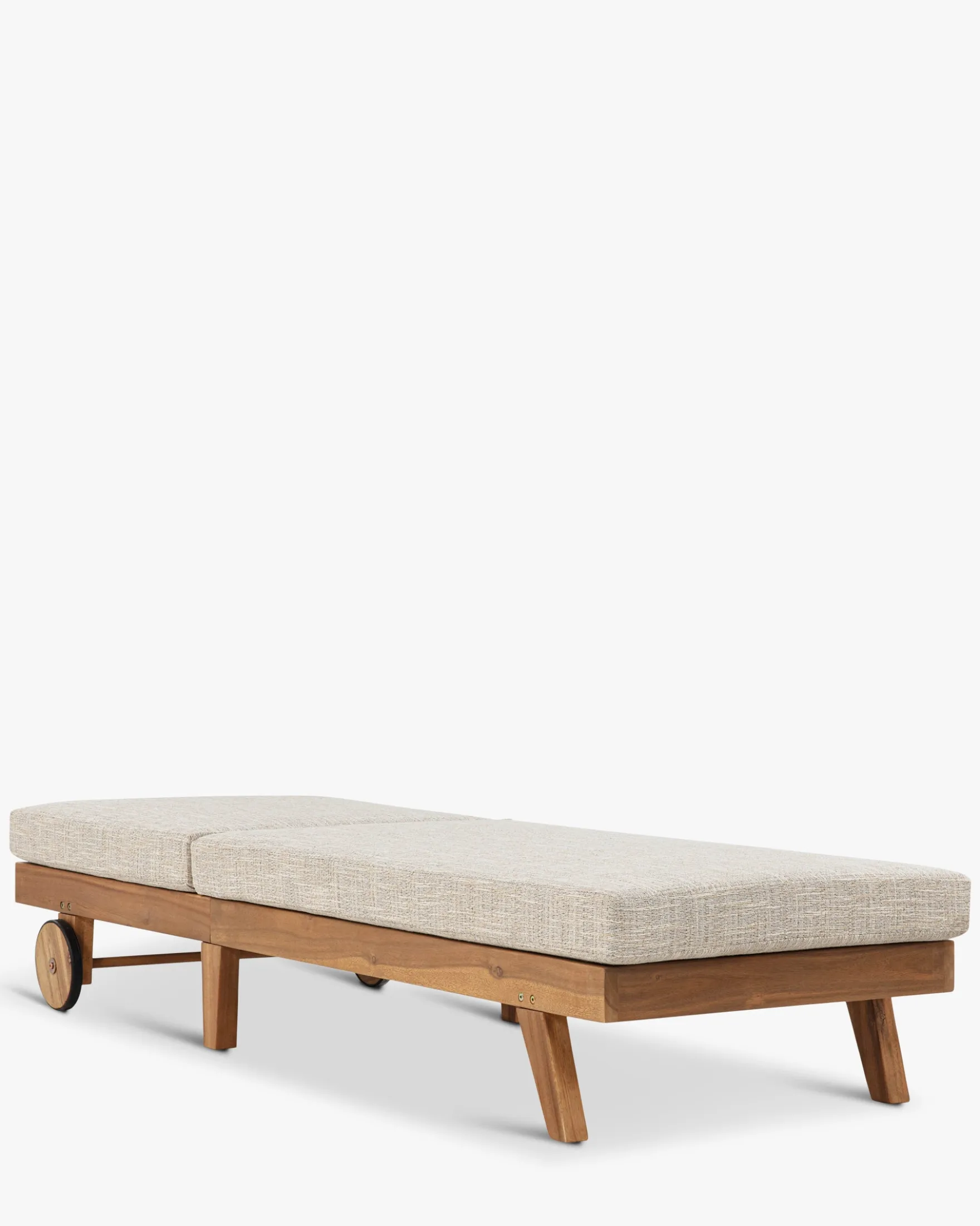 Bain de soleil, Beige etna & bois d'acacia, L200 Bali