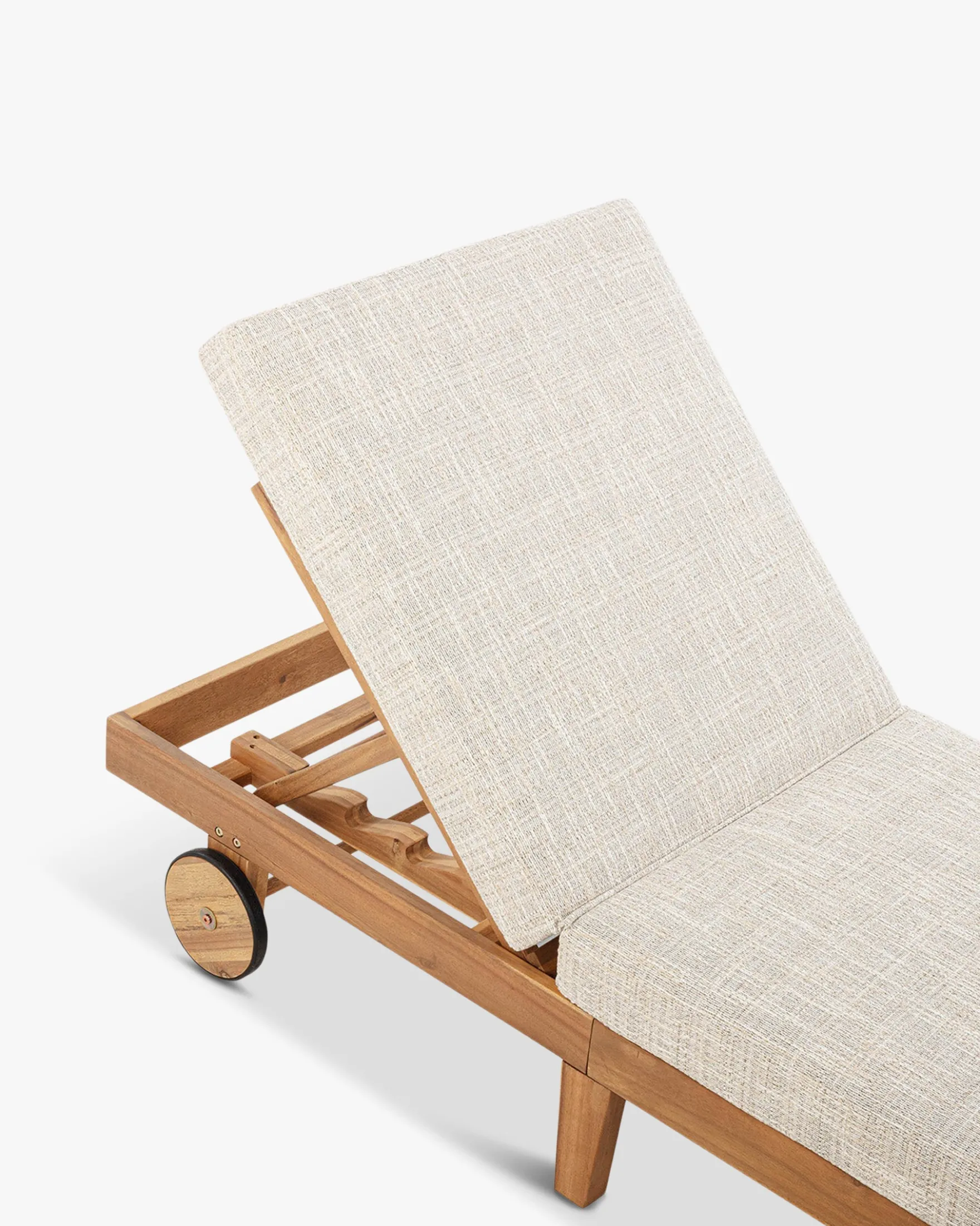 Bain de soleil, Beige etna & bois d'acacia, L200 Bali