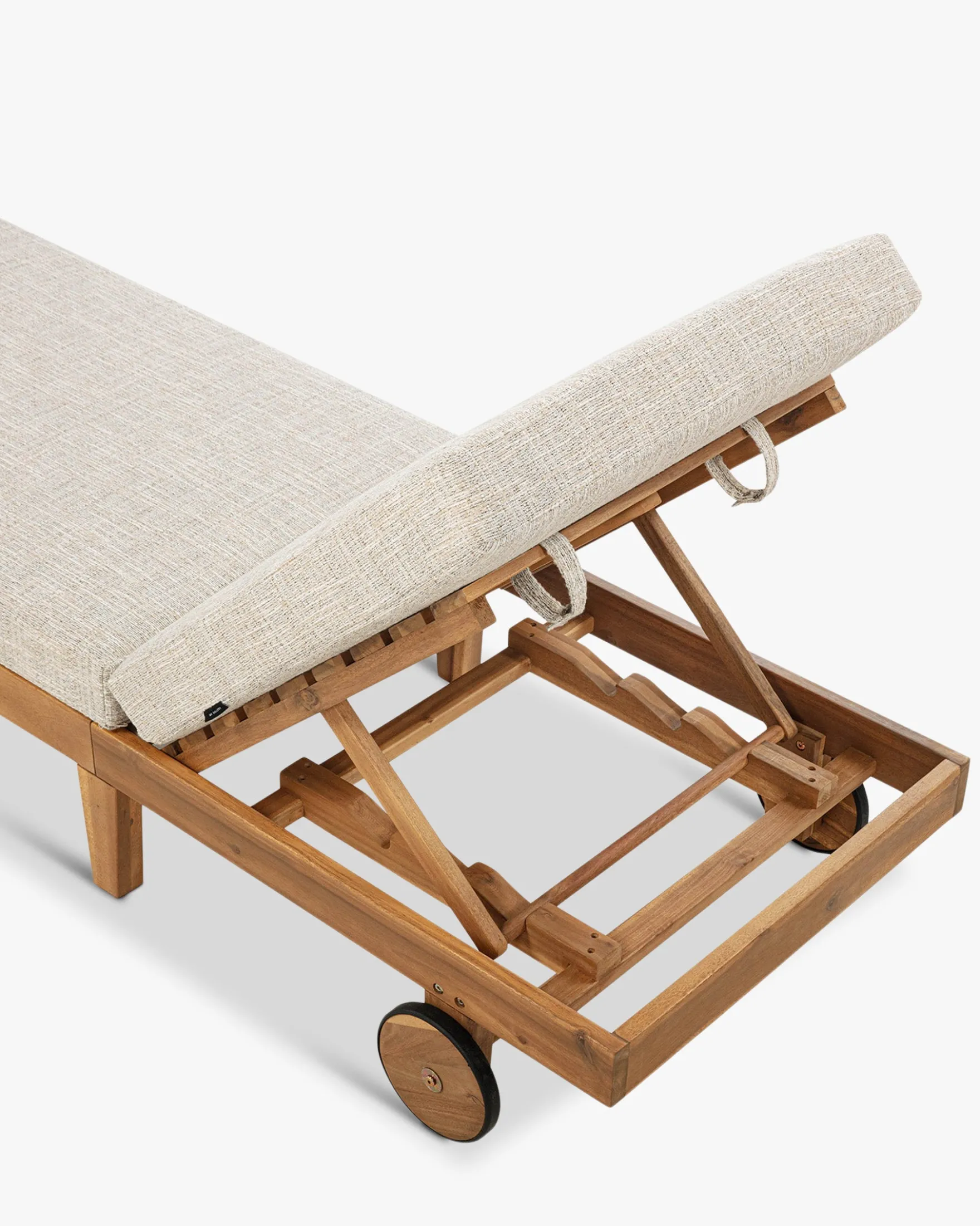 Bain de soleil, Beige etna & bois d'acacia, L200 Bali
