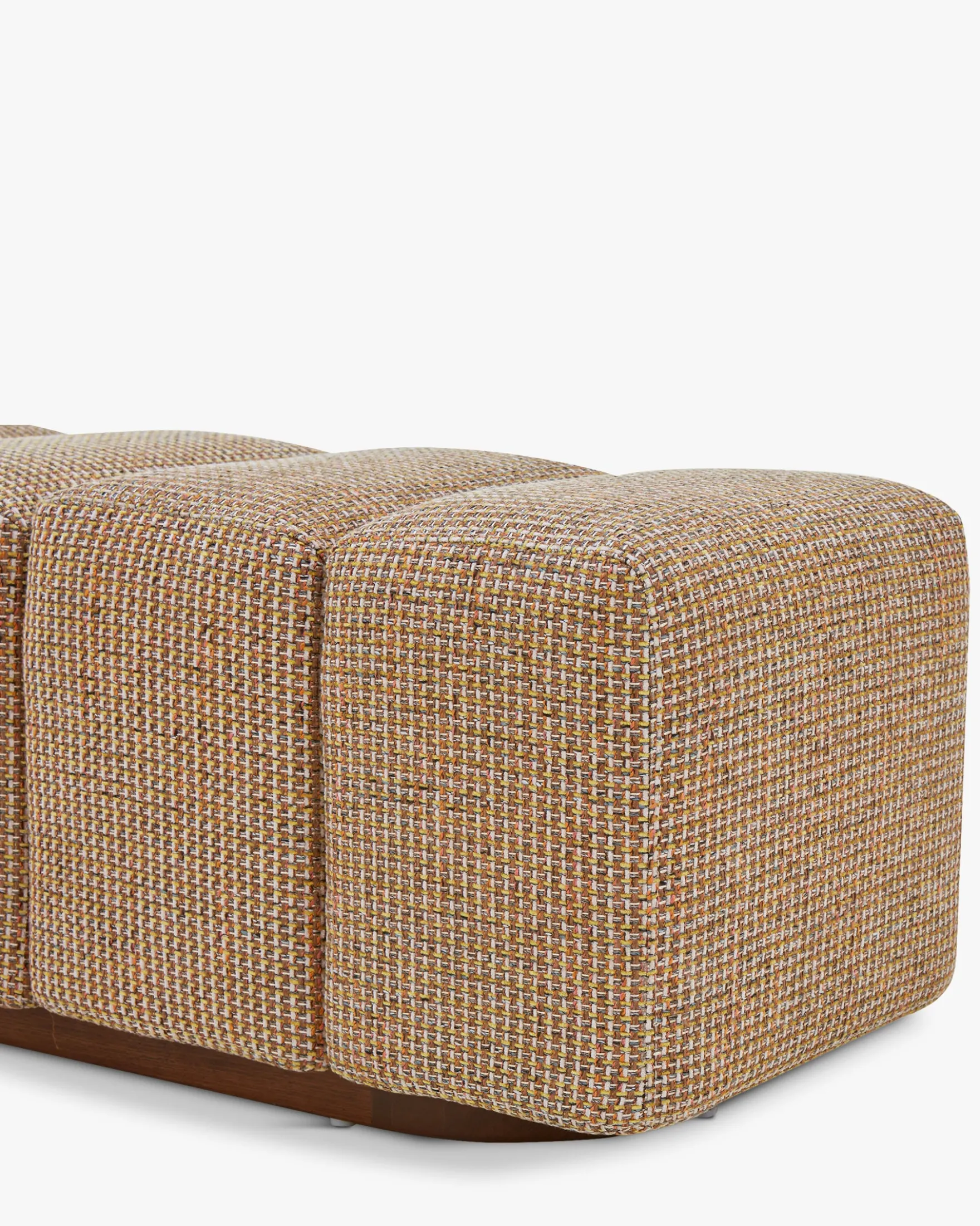 Banc, Tweed jaune miami, L101 Jollin