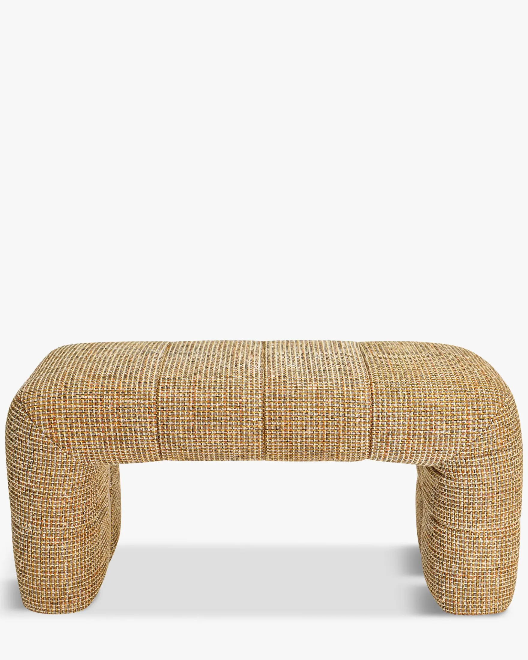 Banc, Tweed jaune miami, L102 Meeko