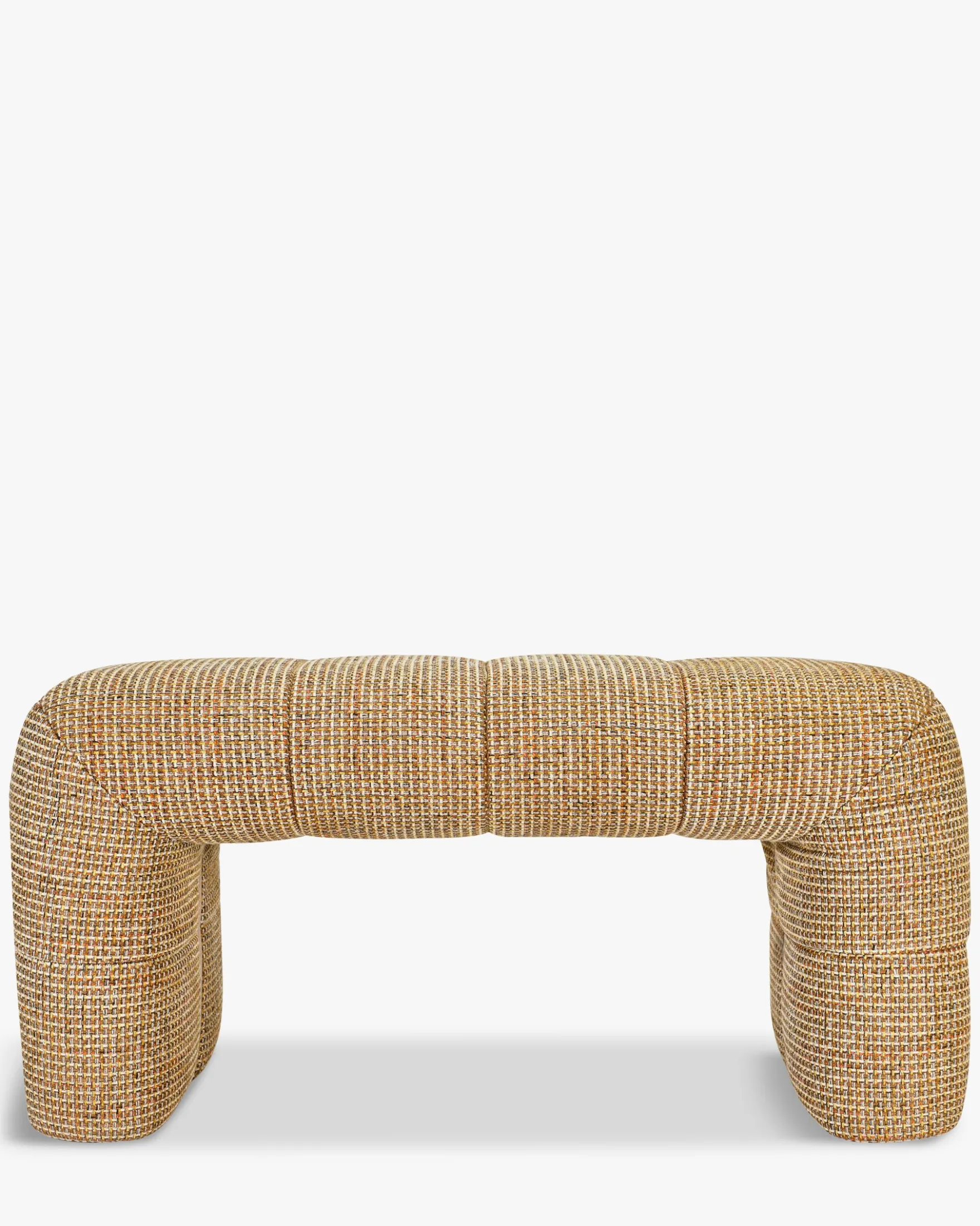 Banc, Tweed jaune miami, L102 Meeko