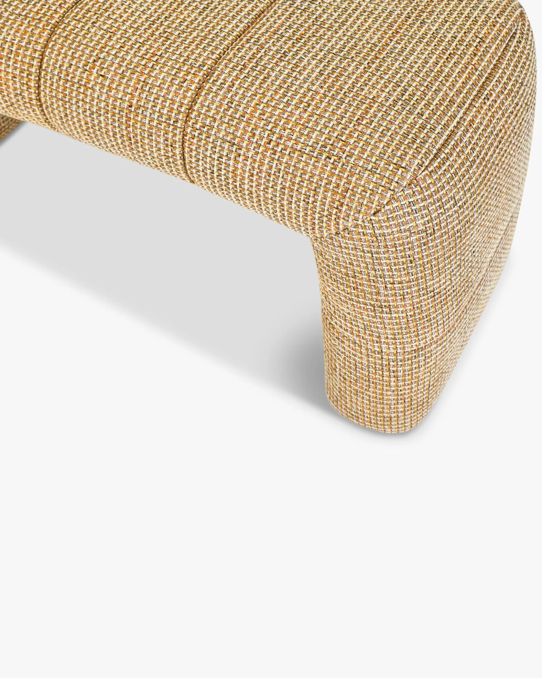 Banc, Tweed jaune miami, L102 Meeko