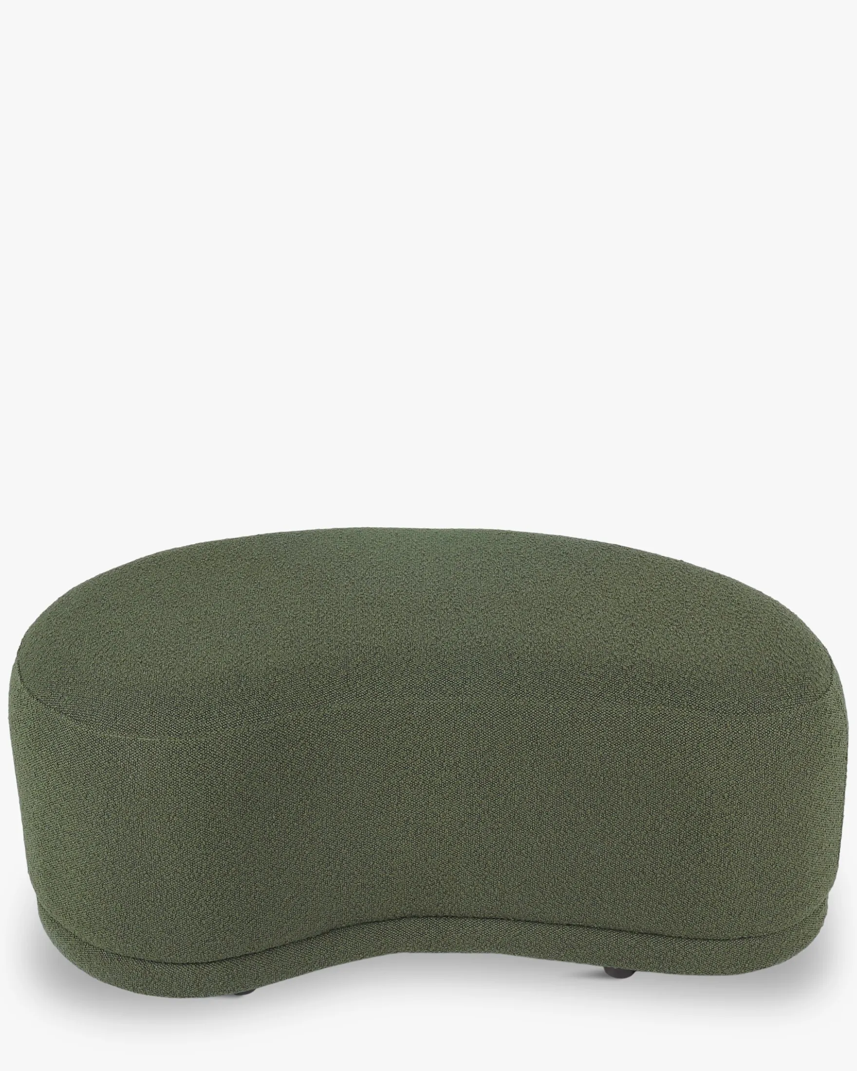 Banc, Vert kaki bouclé, L100 Enzo