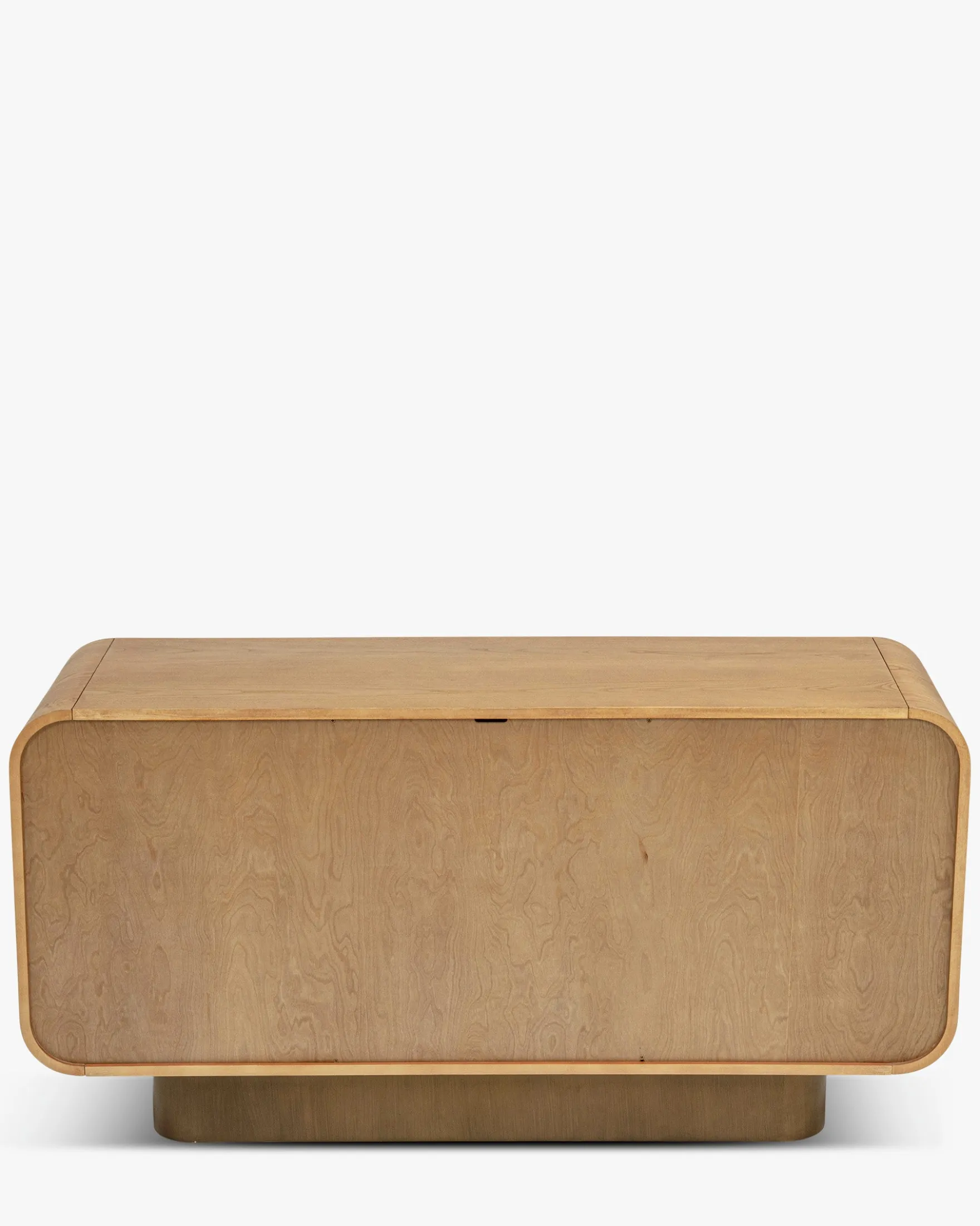 Buffet, Bois blond & bronze brossé, L150 Leylia