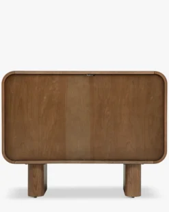Buffet, Bois de frêne teinte noyer, L100 Karl