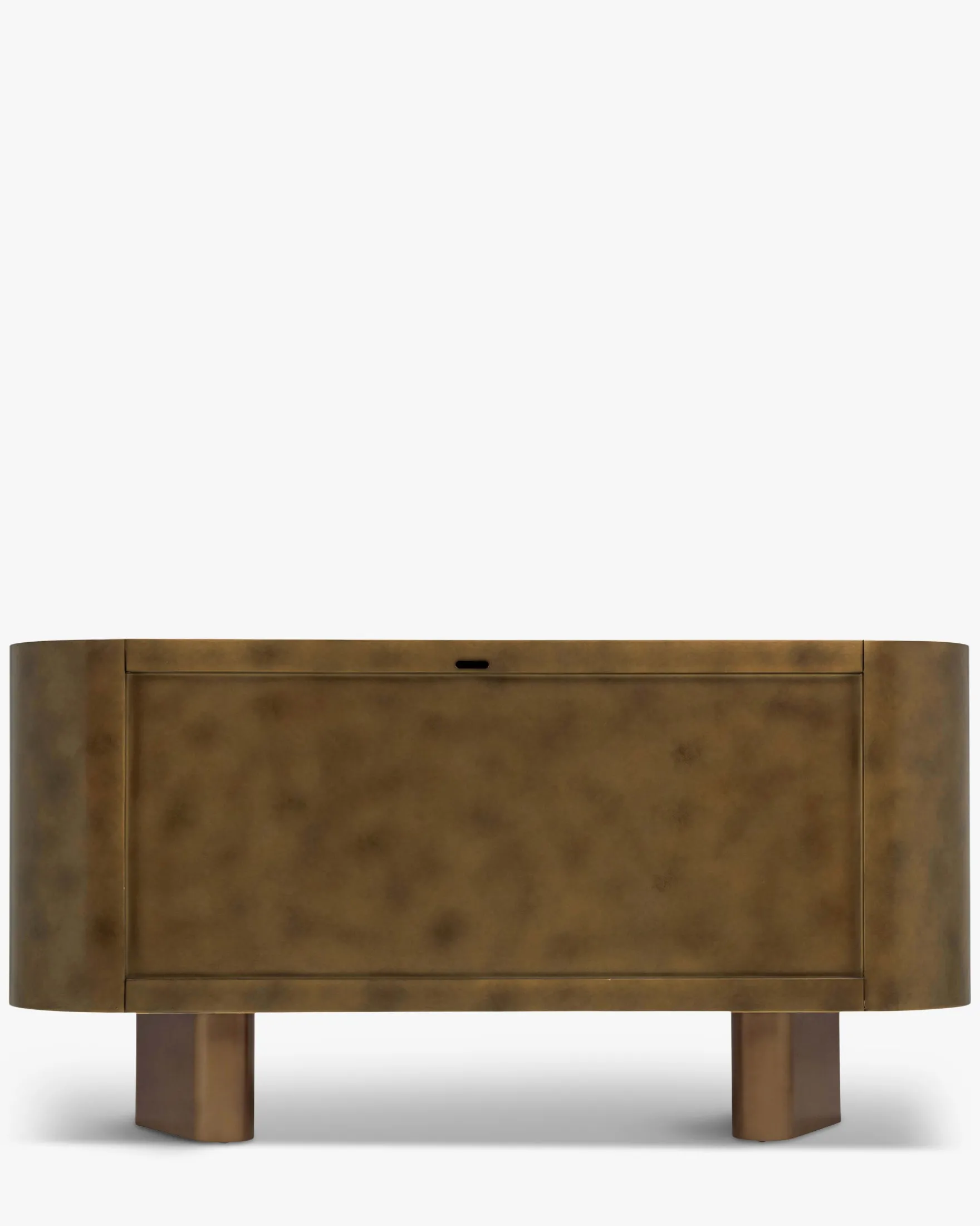 Buffet, Effet laiton antique brossé, L150 Ovalia