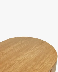 Bureau, Bois blond & métal bronze, L160 Sheldon