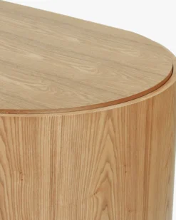 Bureau, Bois de frêne blond, L160 Elipse