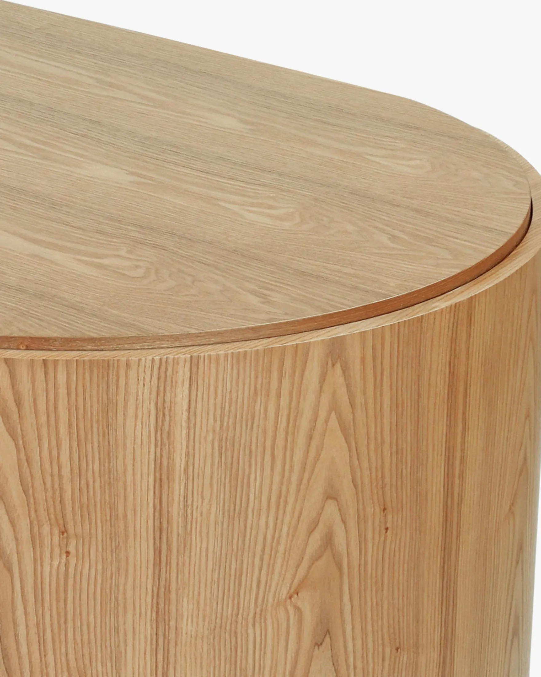 Bureau, Bois de frêne blond, L160 Elipse