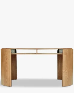 Bureau, Bois de frêne blond, L160 Elipse