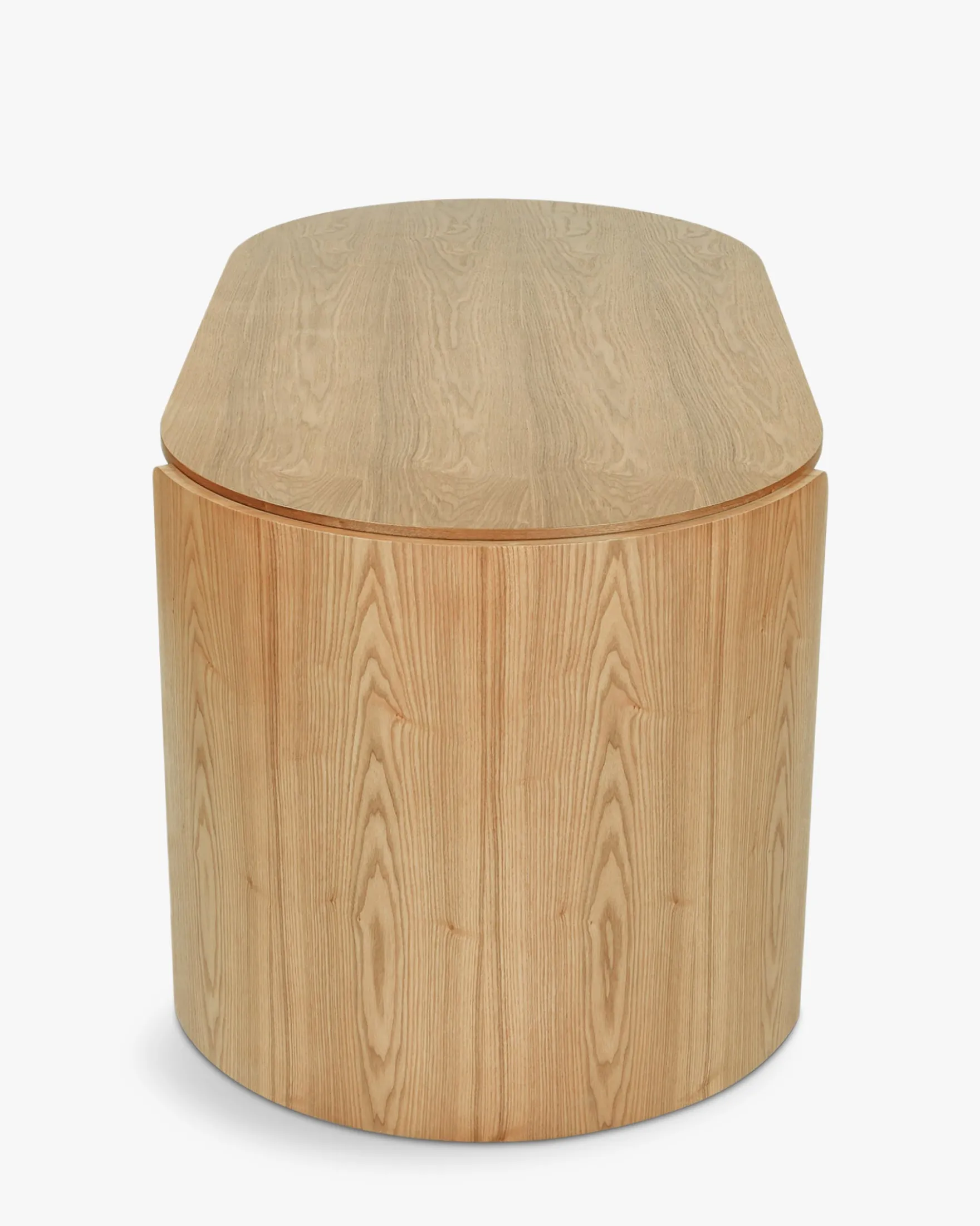 Bureau, Bois de frêne blond, L160 Elipse