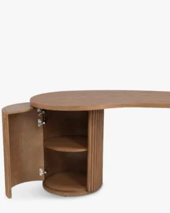 Bureau, Bois noyer, L160 Stripes