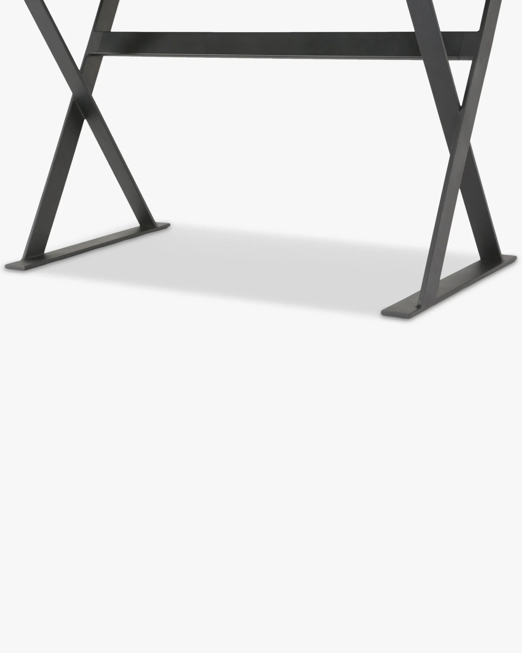 Bureau, Bois noyer & métal noir, L140 Tuxedo