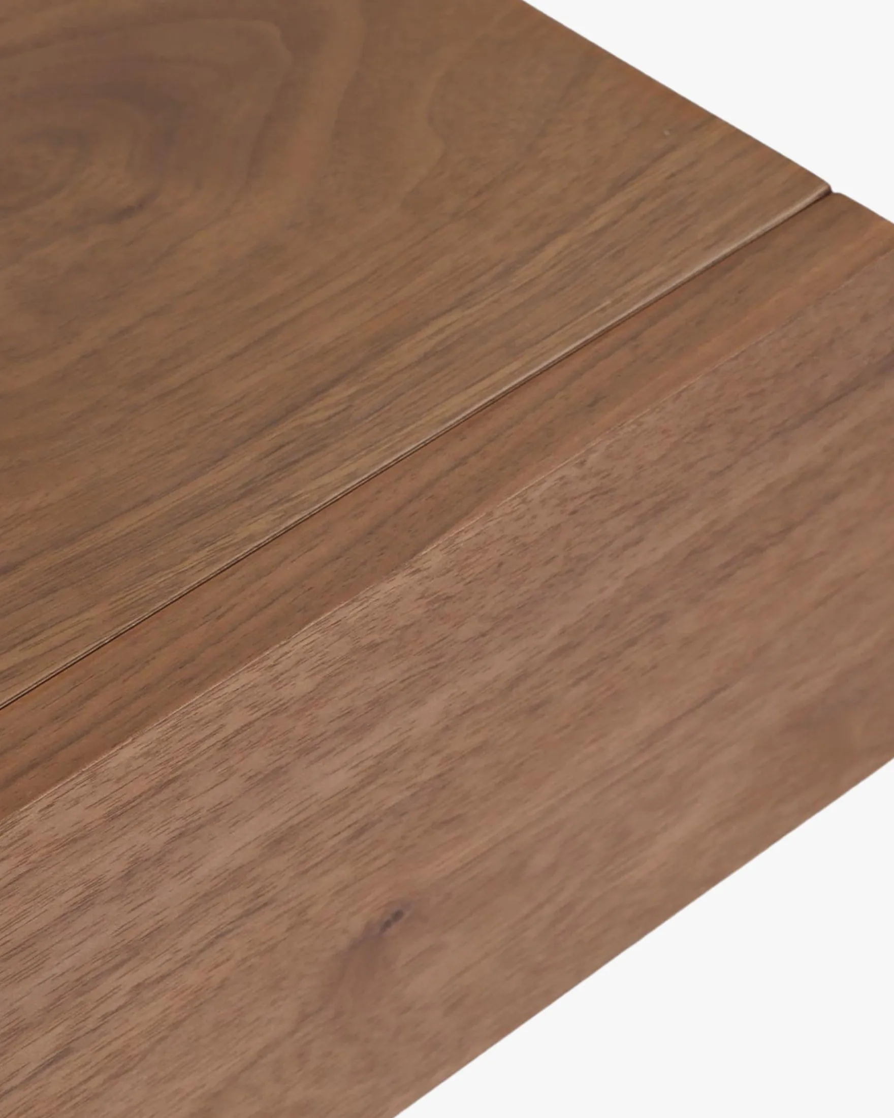 Bureau, Bois noyer & métal noir, L140 Tuxedo
