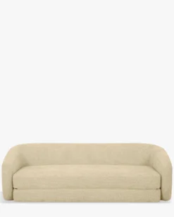 Canapé convertible, Tweed sable, L224 Volta