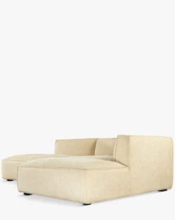Canapé d'angle droit, Tweed sable, L260 Auster