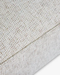 Canapé d'angle gauche, Tweed beige moucheté, L300 Auster