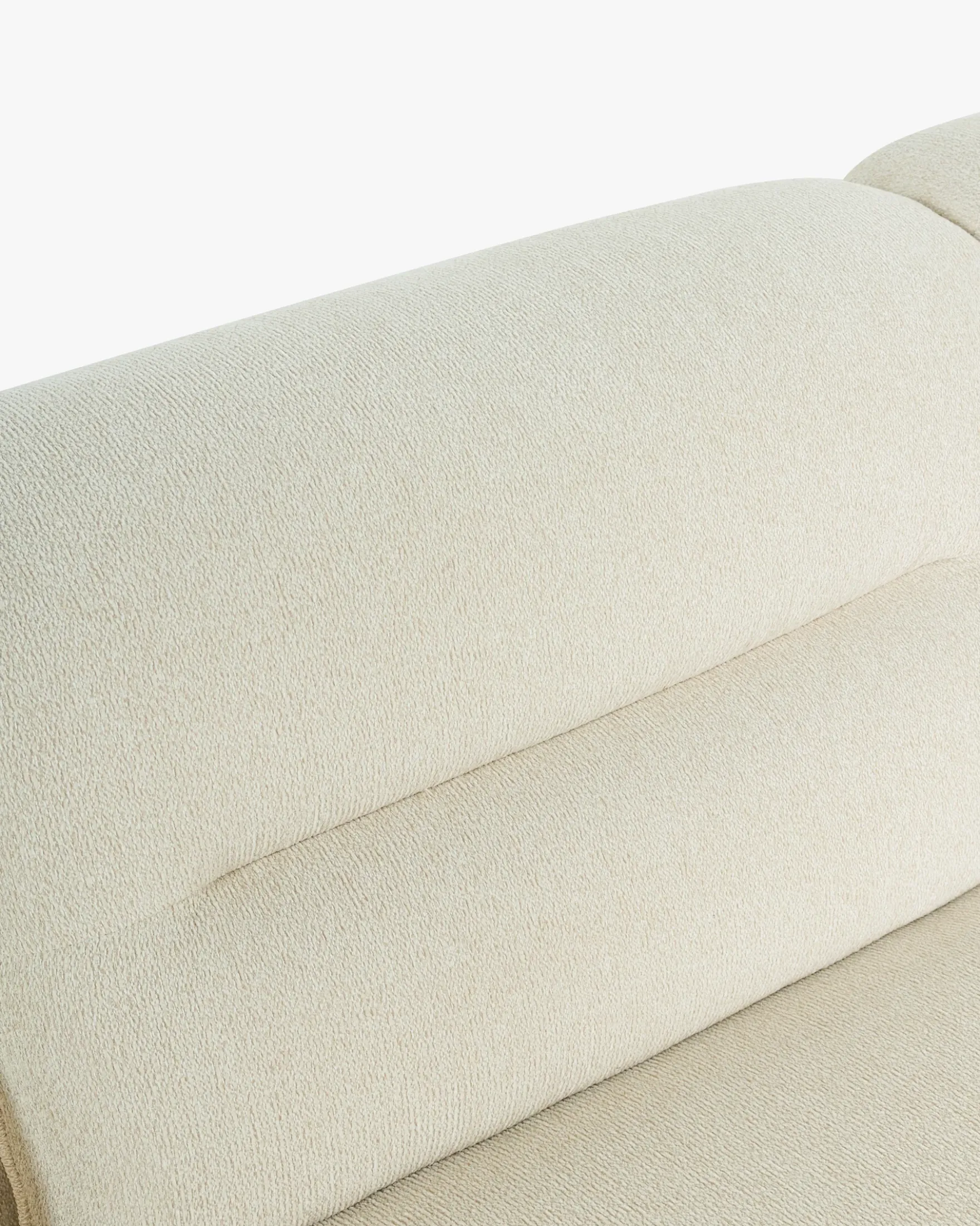 Canapé d'angle modulable, Beige sahara Pulp