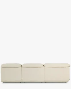 Canapé d'angle modulable, Beige sahara Pulp