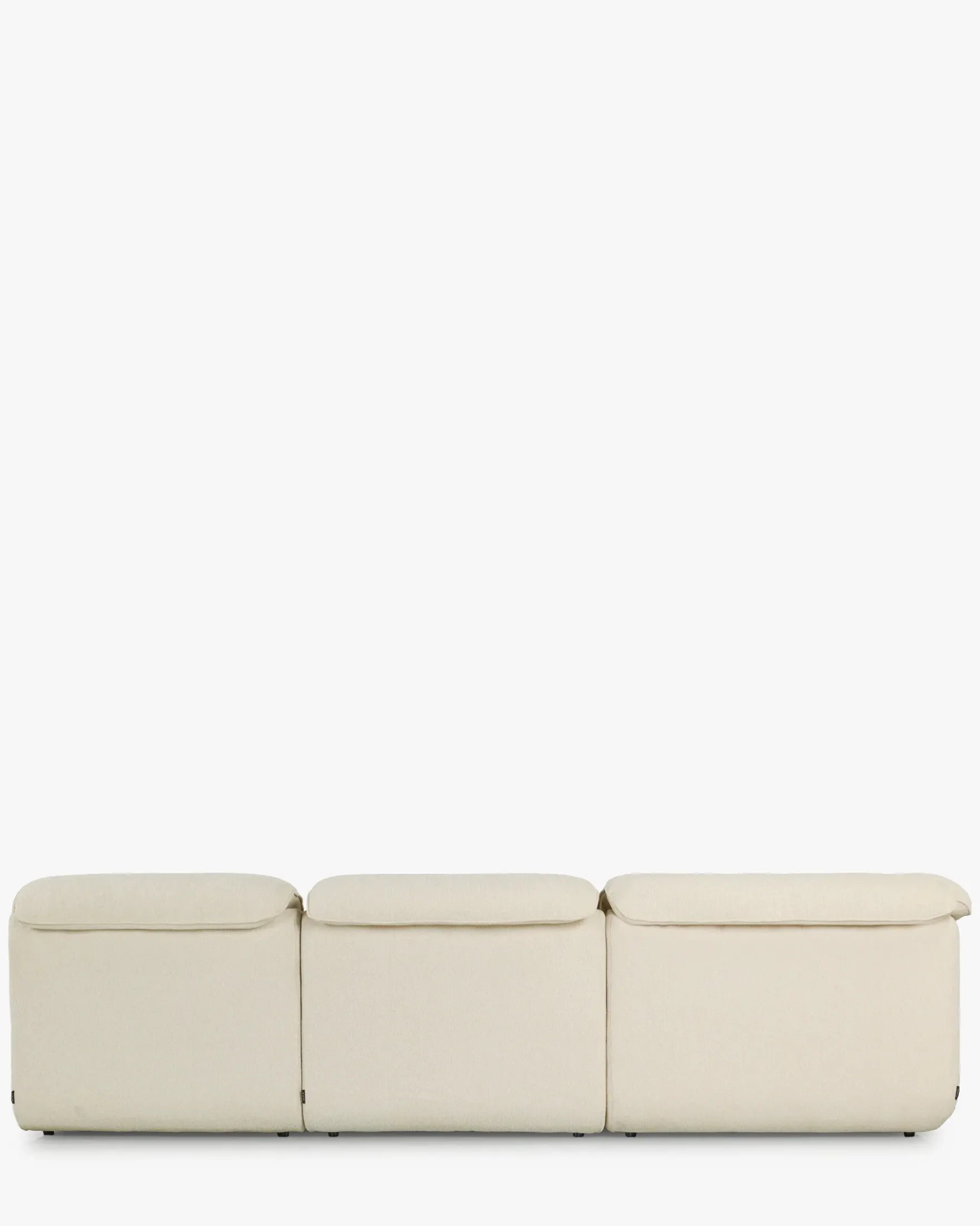 Canapé d'angle modulable, Beige sahara Pulp