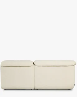 Canapé d'angle modulable, Beige sahara Pulp
