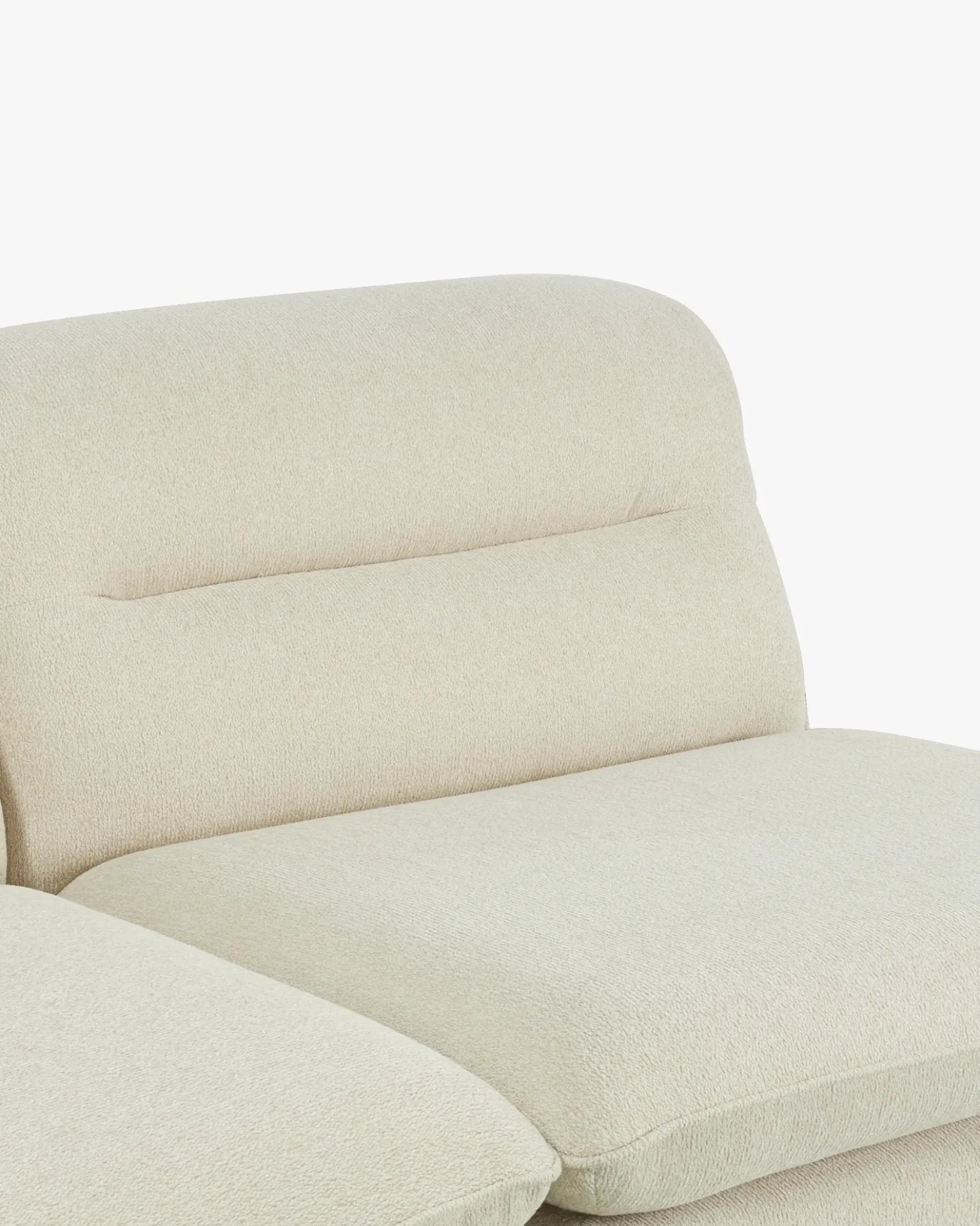 Canapé d'angle modulable, Beige sahara Pulp