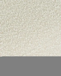 Canapé 3 places, Blanc avoine bouclé, L220 Volta