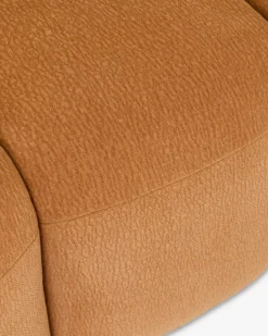 Canapé 3 places, Camel texturé, L220 Cocoon
