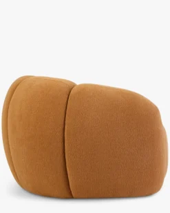 Canapé 3 places, Camel texturé, L220 Cocoon