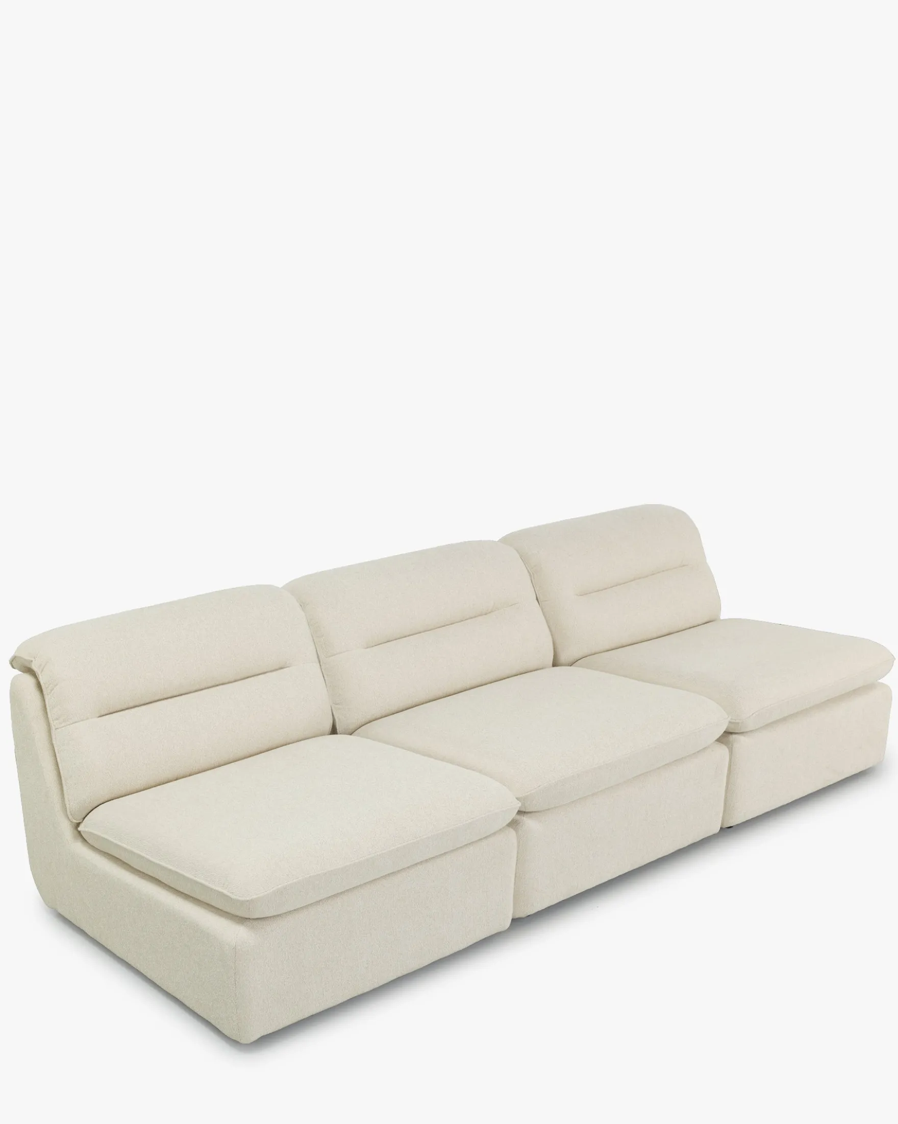 Canapé 3 places modulable, Beige sahara Pulp