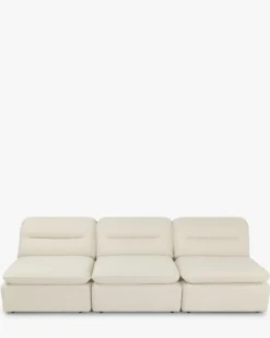 Canapé 3 places modulable, Beige sahara Pulp