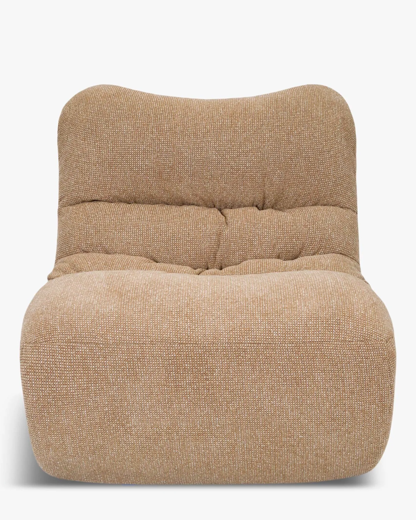 Canapé 3 places modulable, Tweed marron écureuil Chill