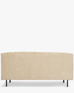 Canapé 2 places, Tweed beige antique, L167 Camilla