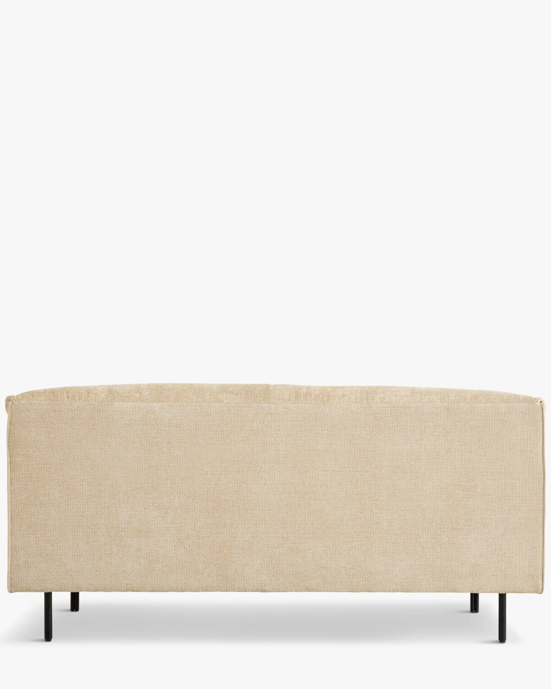 Canapé 2 places, Tweed beige antique, L167 Camilla