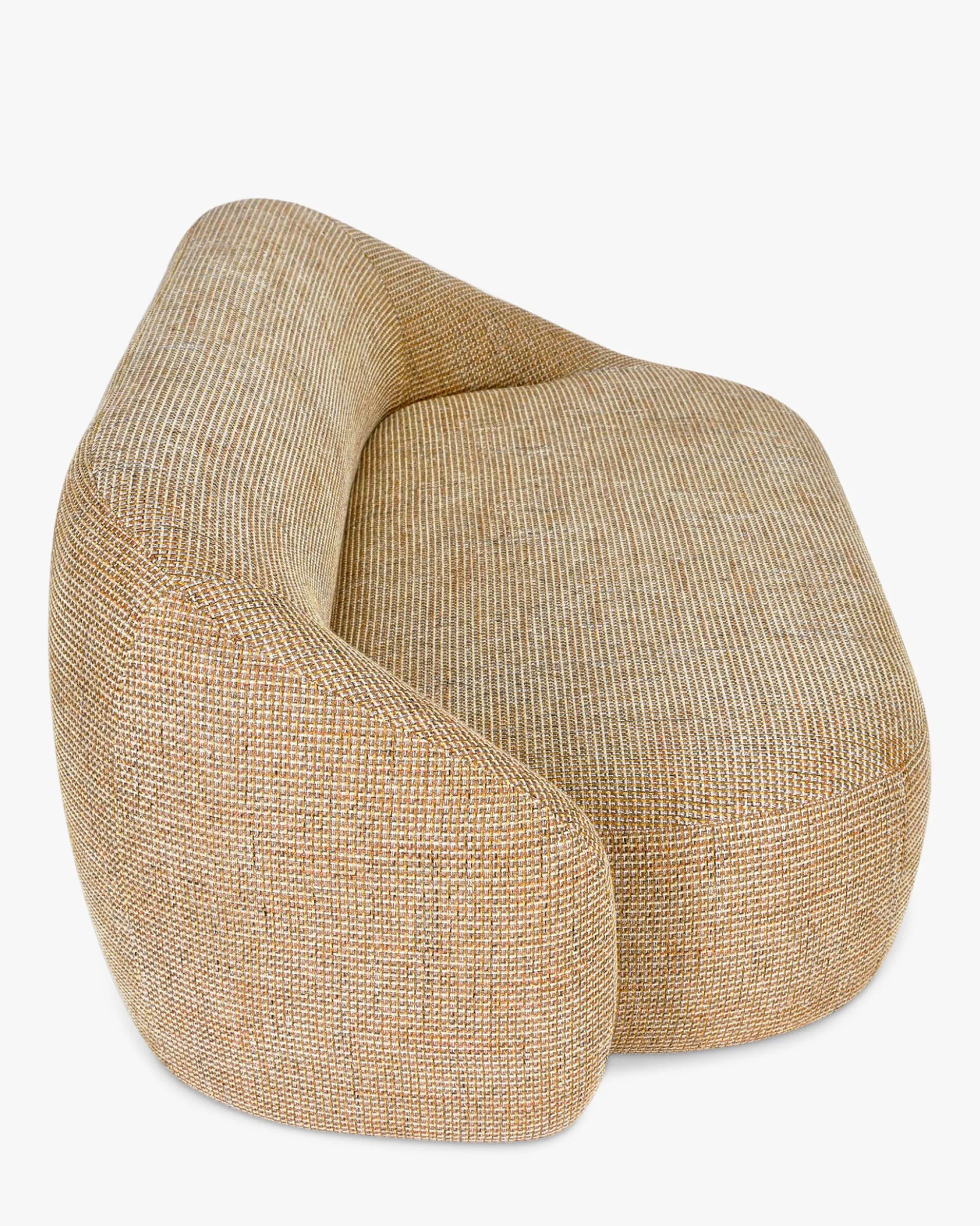 Canapé 2 places, Tweed jaune miami, L180 Neo