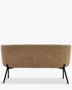 Canapé 2 places, Tweed jaune miami, L134 Ray