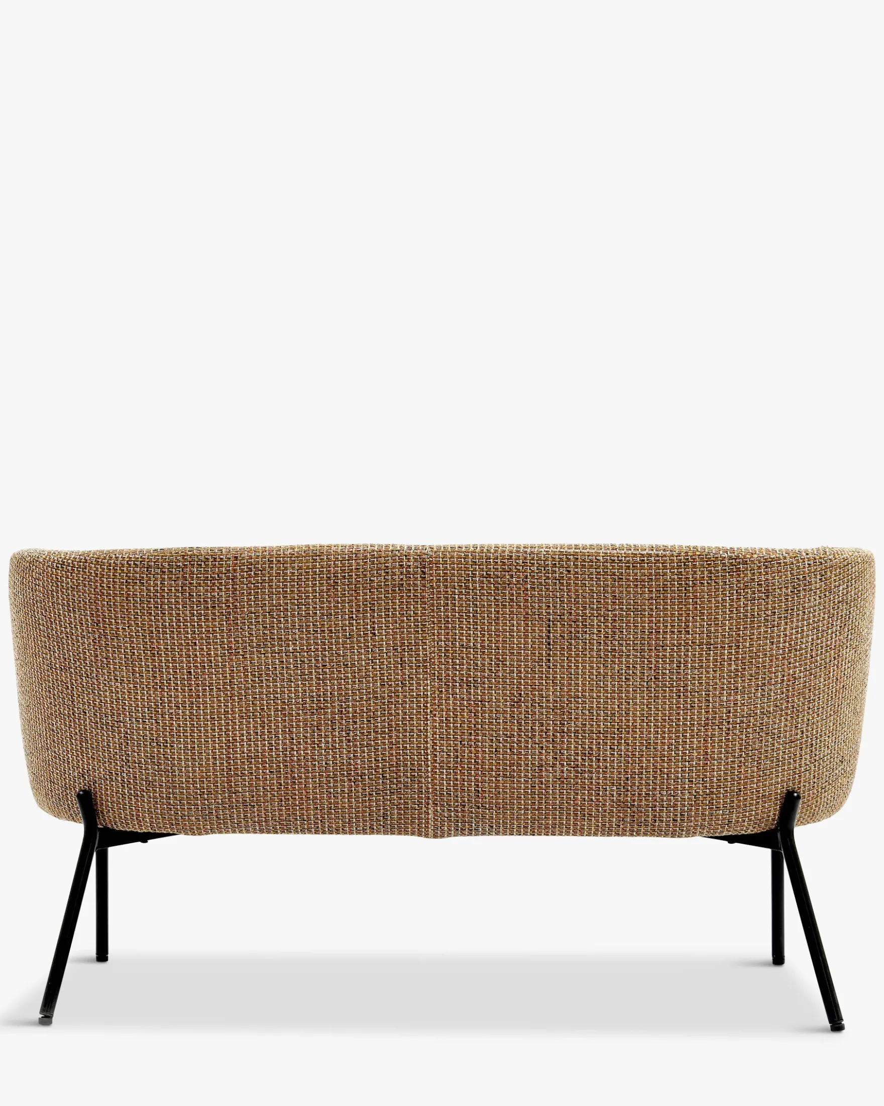 Canapé 2 places, Tweed jaune miami, L134 Ray