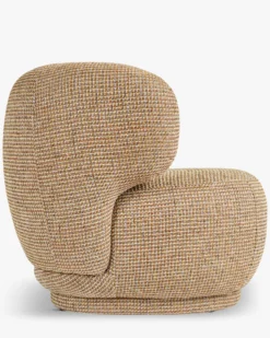 Canapé 2 places, Tweed jaune miami, L170 Giulia