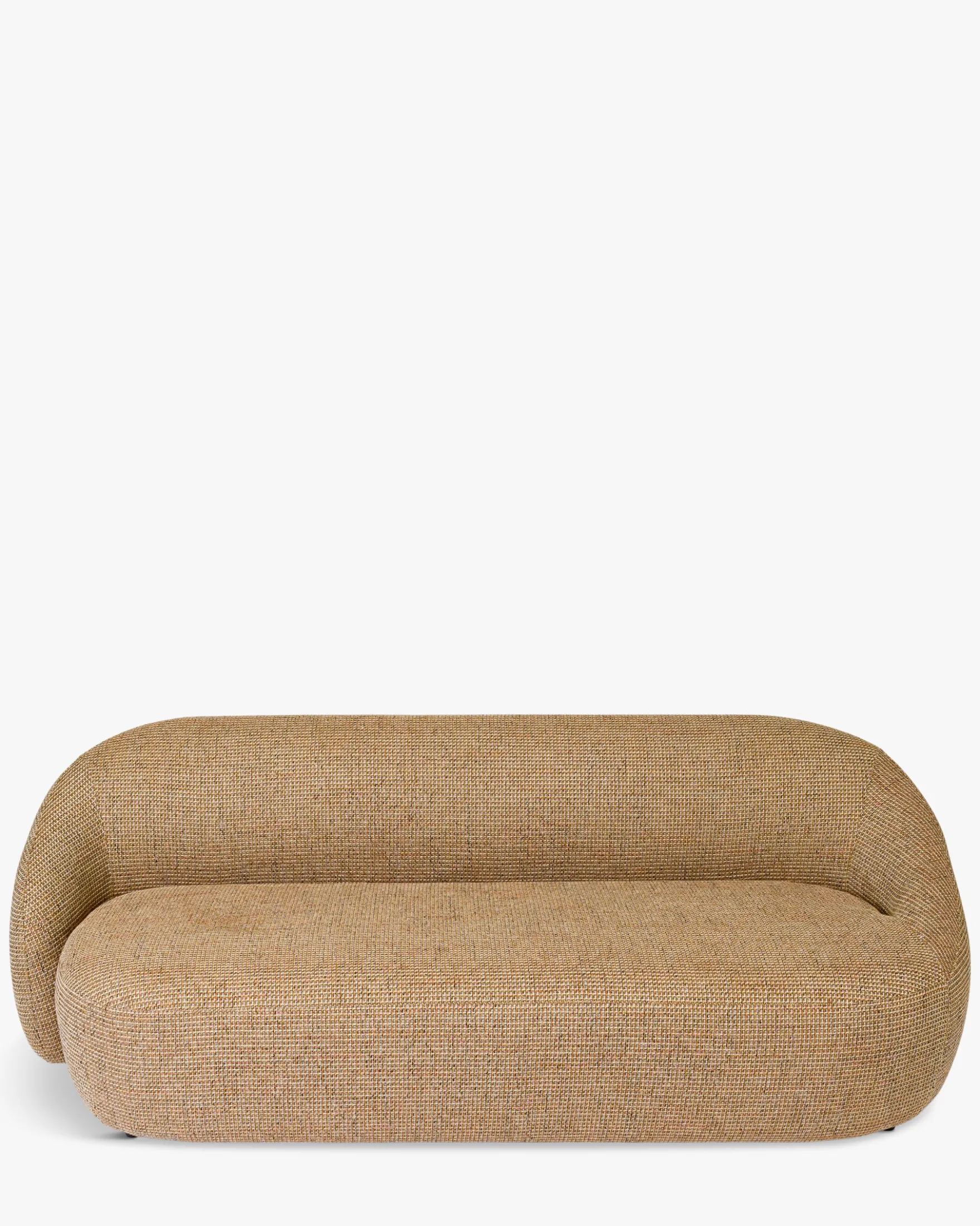 Canapé 3 places, Tweed jaune miami, L220 Neo