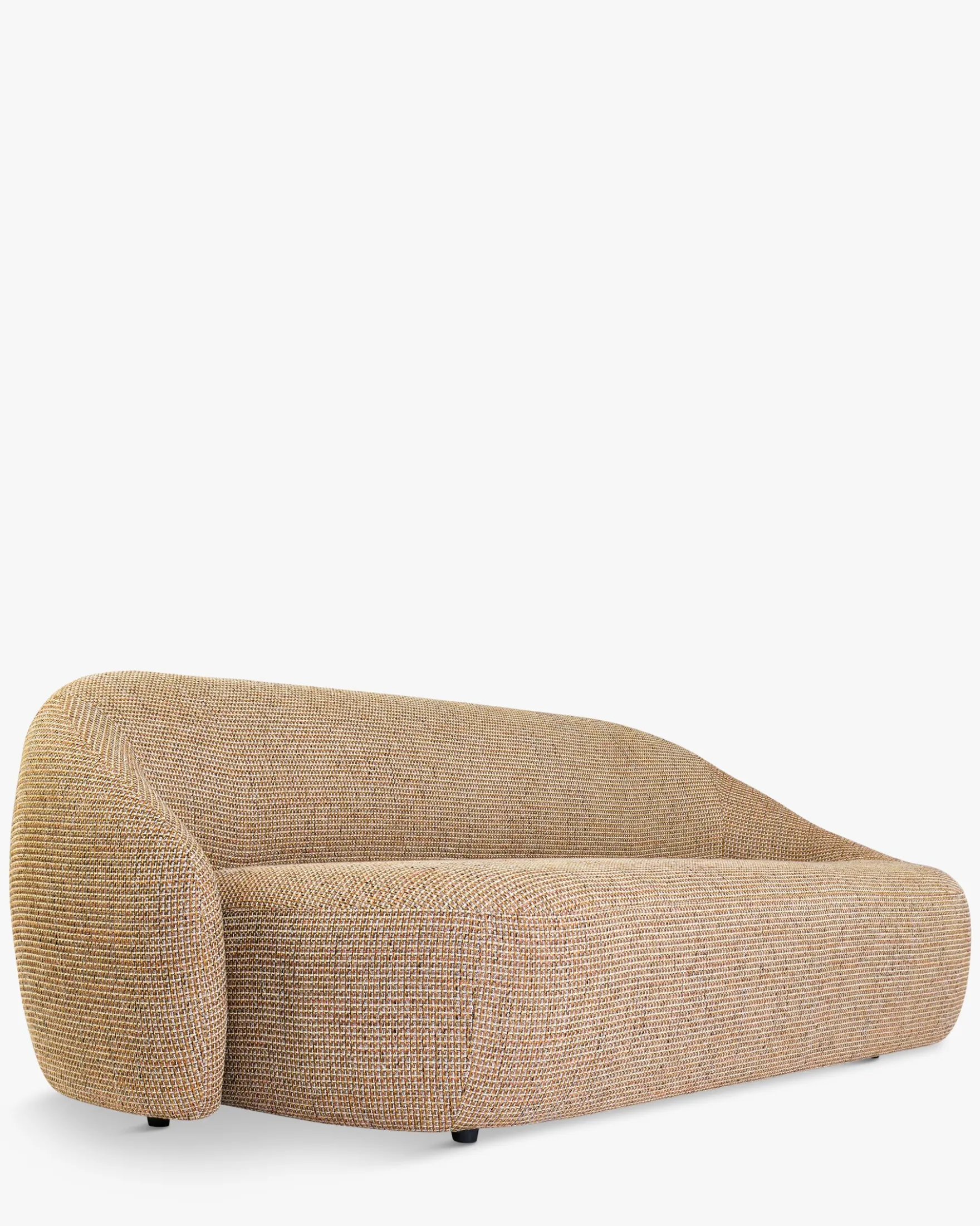 Canapé 3 places, Tweed jaune miami, L220 Neo