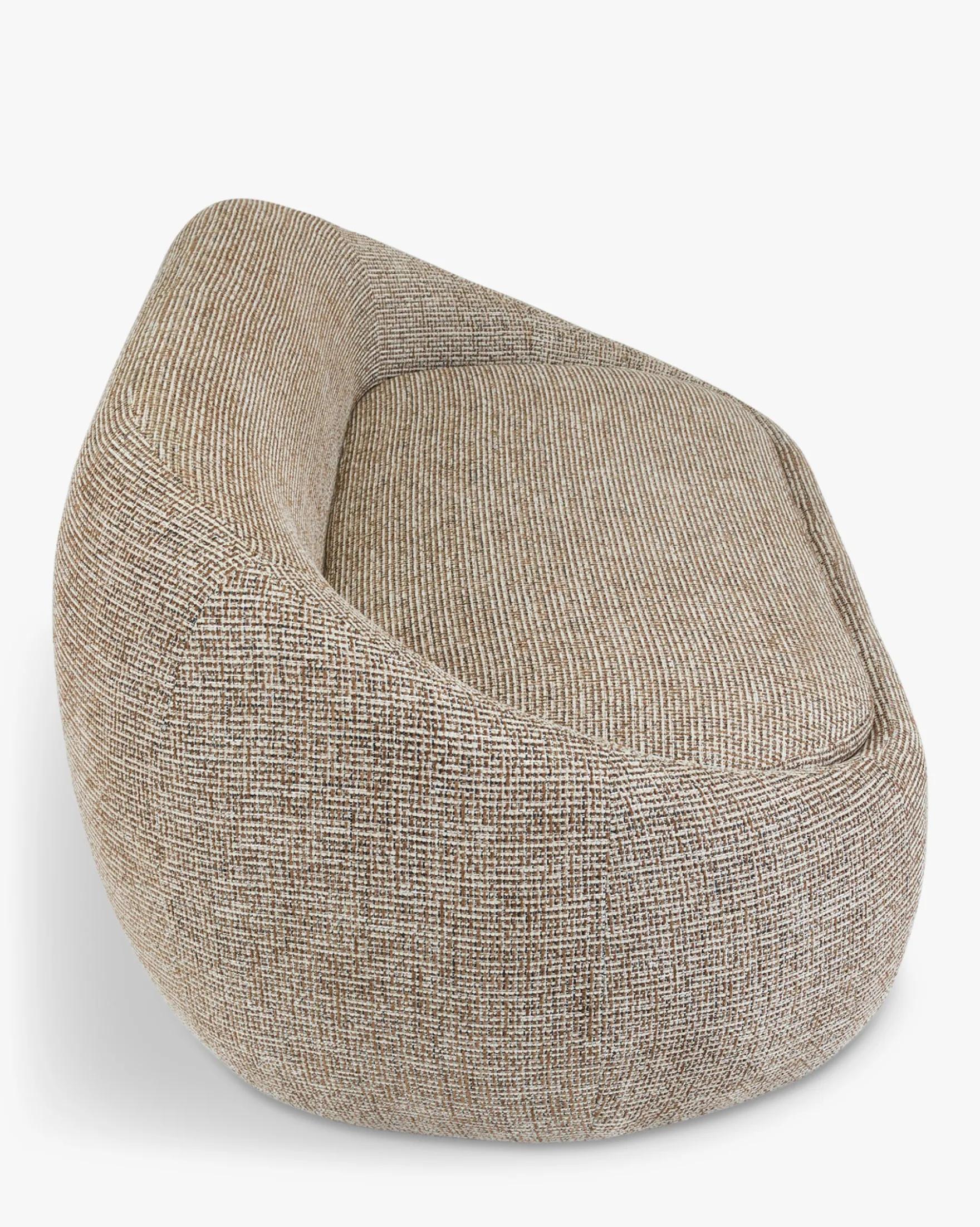 Canapé 2 places, Tweed marron mocha, L200 Nest