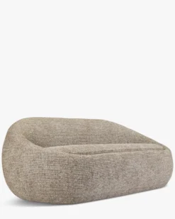 Canapé 2 places, Tweed marron mocha, L200 Nest