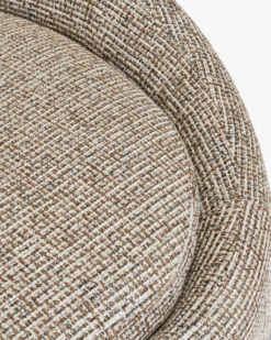Canapé 2 places, Tweed marron mocha, L200 Nest