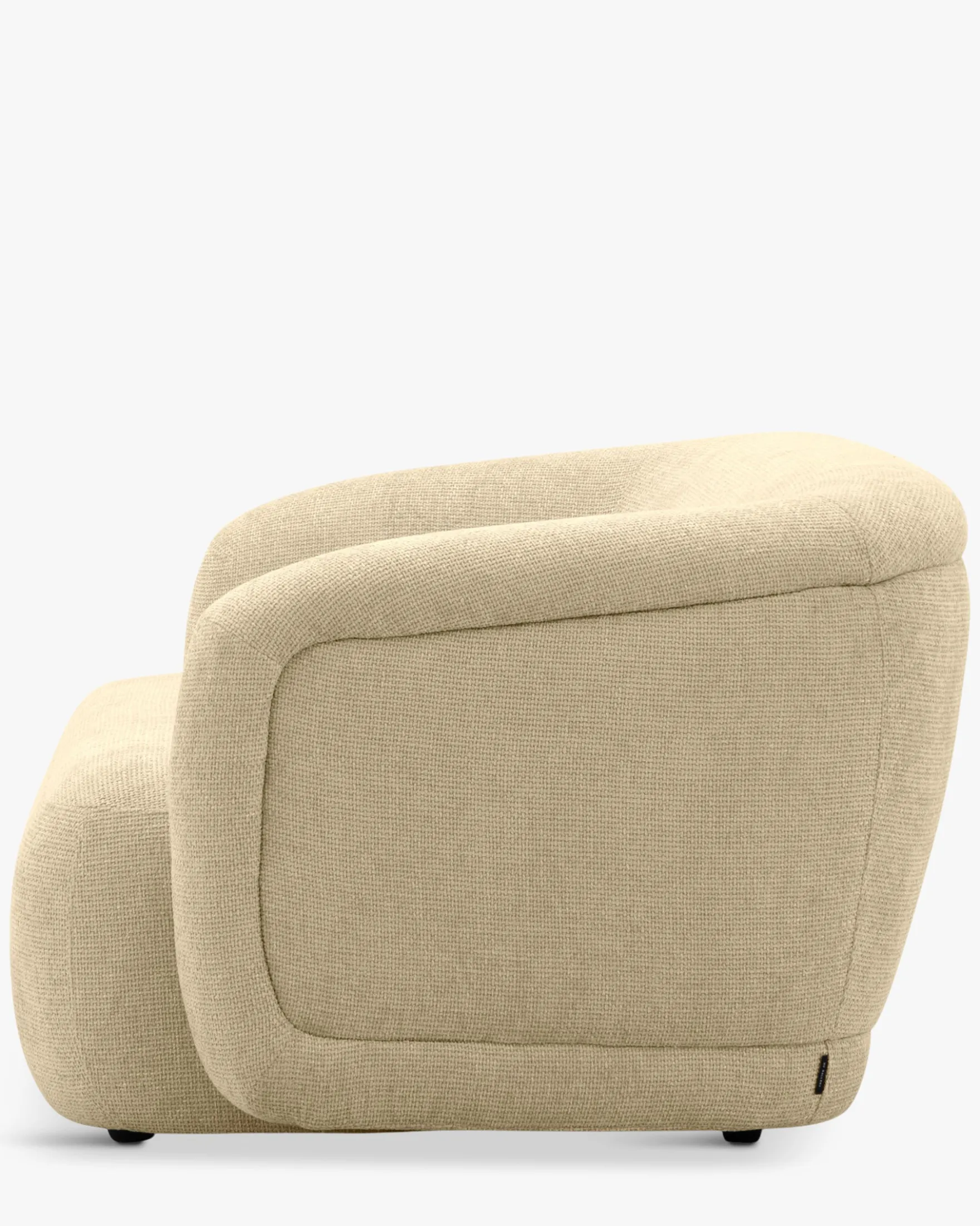 Canapé 2 places, Tweed sable, L170 Volta