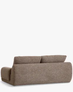 Canapé 3 places, Tweed taupe, L219 Nublo