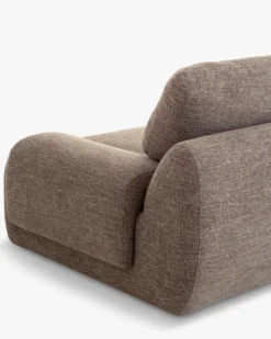 Canapé 3 places, Tweed taupe, L219 Nublo