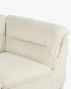 Canapés 2 places modulable, Beige sahara Pulp